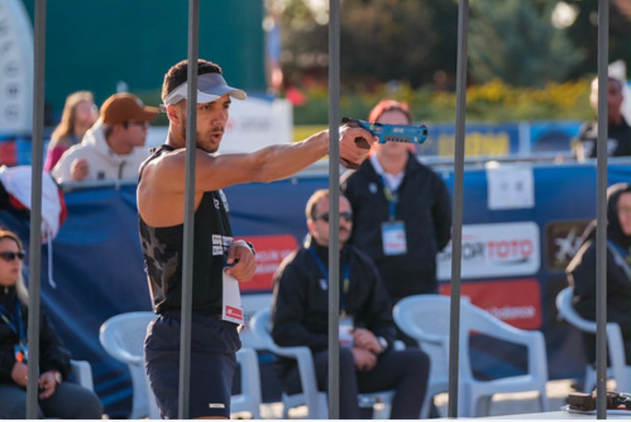 Laser Run shooting under pressure